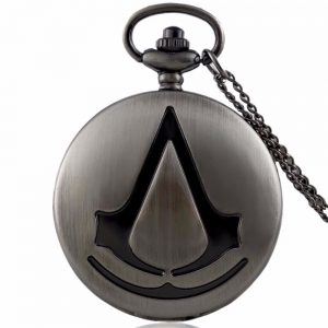Ceas De Buzunar Classic – Assassins Creed – Argintiu
